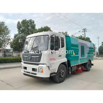 Camion de nettoyage de la route Dongfeng 6 Wheelers 10cbm